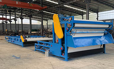 洗沙污泥脫水帶式壓濾機