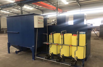 新疆生活污水處理設備現場