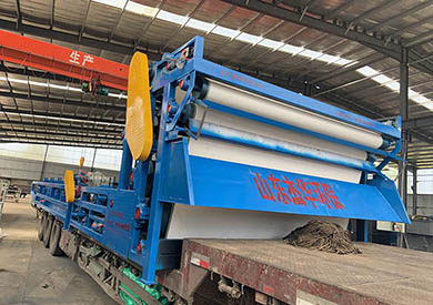 洗沙污泥脫水帶式壓濾機