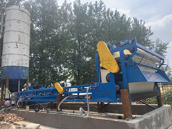 洗沙廠泥漿脫水機