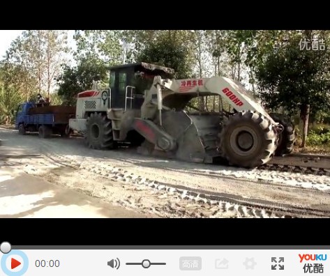 WR2300L，江蘇高郵八車公路二灰碎石路基冷再生